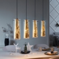 Eglo 79344 - Luster na lanku PINTO GOLD 4xE27/40W/230V zlatá