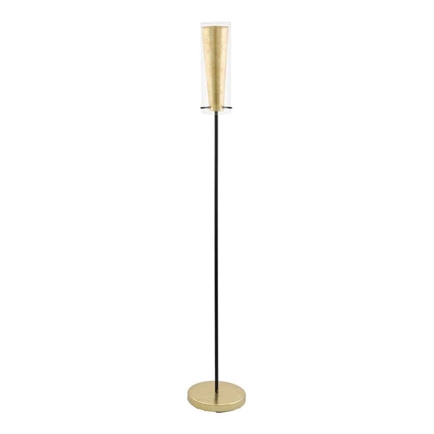Eglo 79346 - Stojacia lampa PINTO GOLD 1xE27/40W/230V zlatá