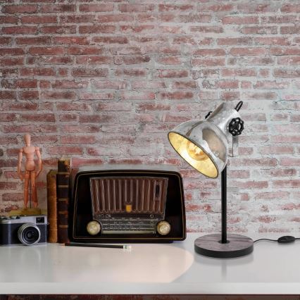 Eglo 79365 - Stolná lampa BARNSTAPLE 1xE27/40W/230V