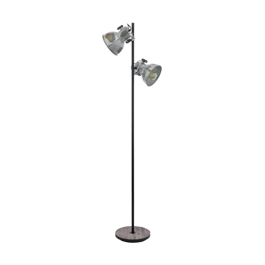Eglo 79369 - Stojacia lampa BARNSTAPLE 2xE27/40W/230V