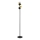 Eglo 79376 - Stojacia lampa FIUMARA 2xE27/60W/230V čierna/zlatá