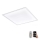 Eglo 79467 - LED Stmievateľné stropné svietidlo POZZALLO LED/21W/230V 2700-6500K 45x45 cm biela + diaľkové ovládanie