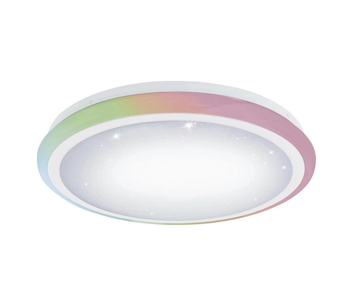 Eglo 79512 - LED RGB stmievané stropné svietidlo LIPARI LED/24W/230V + diaľkové ovládanie 79512
