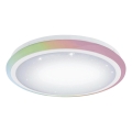 Eglo 79512 - LED RGB stmievateľné stropné svietidlo LIPARI LED/24W/230V + diaľkové ovládanie