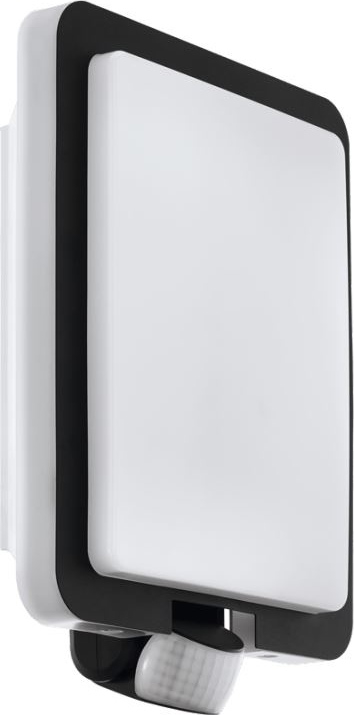 Eglo 79546 -Vonkajšie nástenné svietidlo so senzorom MUSSOTTO 1xE27/28W/230V IP44