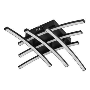 Eglo 79747 - LED stropné svietidlo BERYL LED/25,2W/230V 4000K čierne