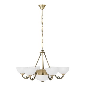 EGLO 82749 - luster na reťazi SAVOY 6xE14/40W EGLO 82749 - luster na reťazi SAVOY 6xE14/40W