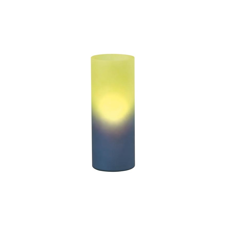EGLO 83377 - Stolná lampa BLOB 1xE27/100W modrá/žltá