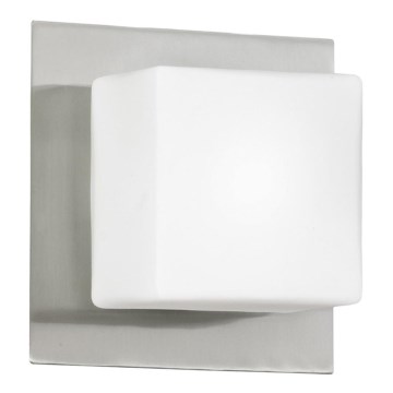 EGLO 83554 - Nástenné stropné svietidlo BLOC 1xG9/40W matný nikel / opál EGLO 83554 - Nástenné stropné svietidlo BLOC 1xG9/40W matný nikel / opál