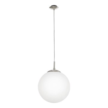 EGLO 85263 - luster na lanku RONDO 1xE27/60W biela EGLO 85263 - luster na lanku RONDO 1xE27/60W biela