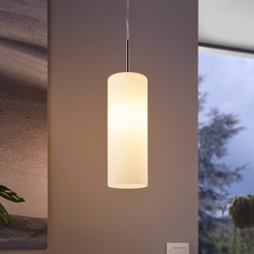 EGLO 85977 - luster na lanku TROY 3 1xE27/60W biela EGLO 85977 - luster na lanku TROY 3 1xE27/60W biela