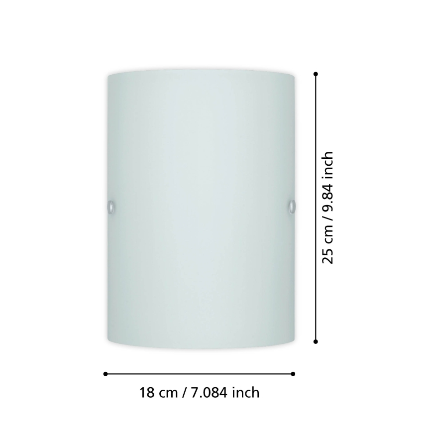 Eglo - Nástenné svietidlo 1xE14/60W/230V biela