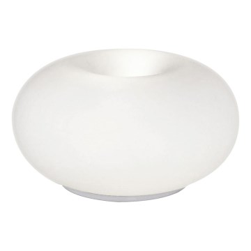 EGLO 86818 - Stolná lampa OPTICA 2xE27/60W biele opálové sklo pr. 28 cm