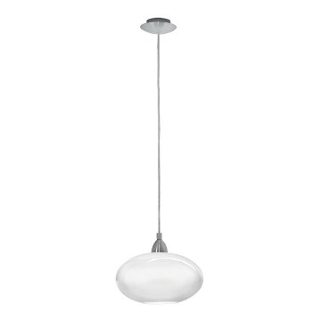 EGLO 87059 - luster na lanku BRENDA 1xE27/60W biela