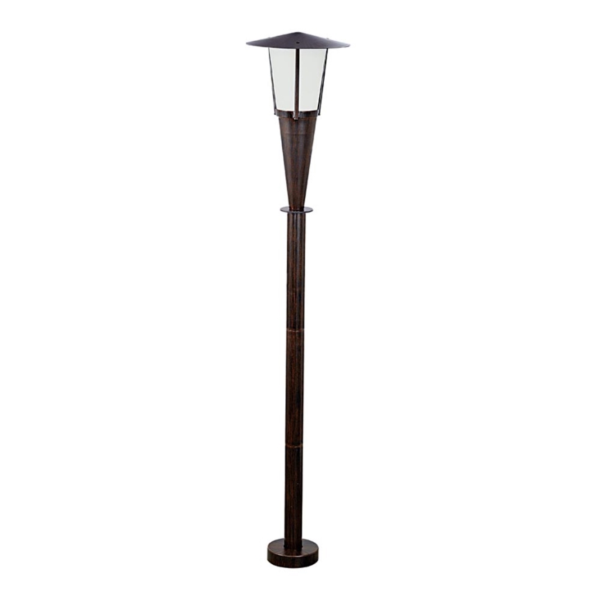 EGLO 88067 - vonkajšia lampa SAN MARINO 1xE27/60W antická hnedá/biela