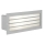 EGLO 88576 - Vonkajšie nástenné svietidlo ZIMBA 1xE27/60W strieborná/biela