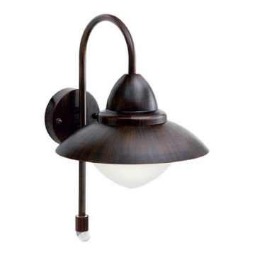 EGLO 88711 - Senzorová vonkajšia lampa SIDNEY 1xE27/60W EGLO 88711 - Senzorová vonkajšia lampa SIDNEY 1xE27/60W