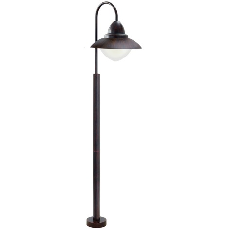 EGLO 88712 - vonkajšia lampa SIDNEY 1xE27/60W antická hnedá/biela