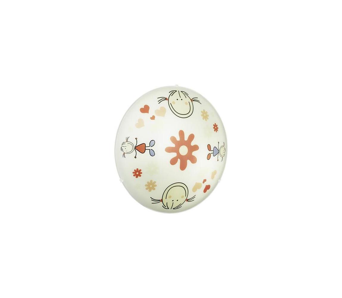 EGLO 88973 - Detské stropné svietidlo JUNIOR 2  2xE27/60W farebné 88973