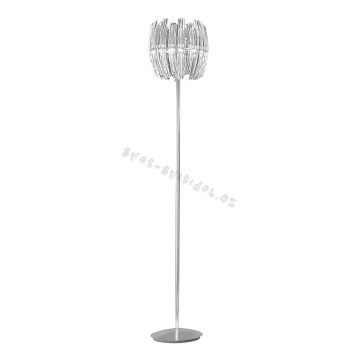 EGLO 89208 - Stojanová lampa DRIFTER 4xG9/40W krištáľ