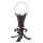 EGLO 89296 - vonkajšia lampa TORRE 1xE27/100W antická hnedá