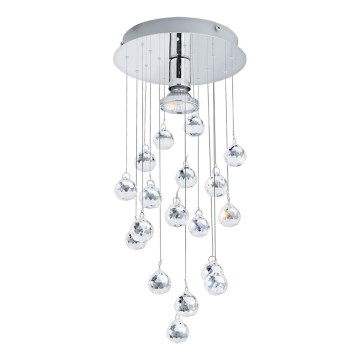Eglo 89527 - Krištáľové stropné svietidlo LUXY 1 1xGU10/50W/230V Eglo 89527 - Krištáľové stropné svietidlo LUXY 1 1xGU10/50W/230V