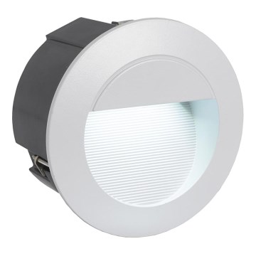 EGLO 89543 - vonkajšia LED svietidlo ZIMBA LED 1xLED/1,05W strieborná EGLO 89543 - vonkajšia LED svietidlo ZIMBA LED 1xLED/1,05W strieborná