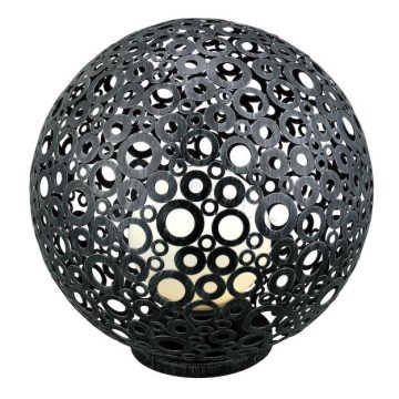 EGLO 89565 - Vonkajšia lampa FERROTERRA striebornočierna patina