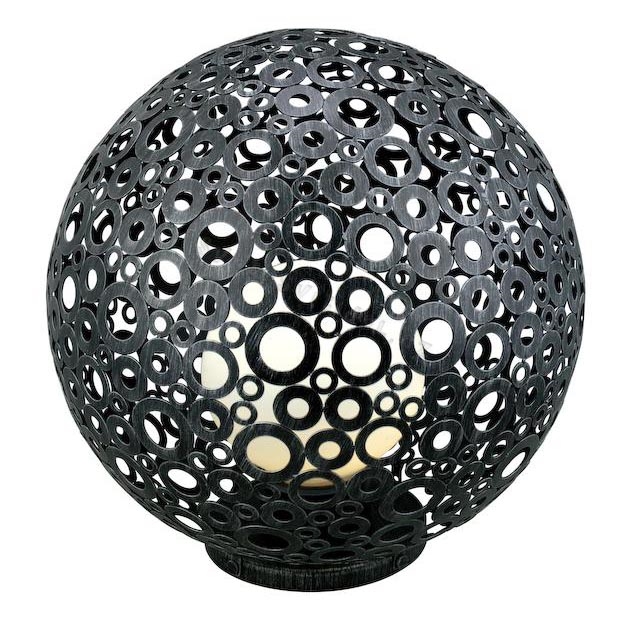 EGLO 89565 - Vonkajšia lampa FERROTERRA striebornočierna patina