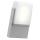 EGLO 89576 - Vonkajšie nástenné svietidlo CARACAS 1xE27/22W/230V strieborná IP44