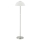 EGLO 89998 - Podlahová lampa TOPO 1 2xE27/60W biela lesklá
