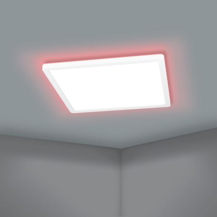 Eglo - LED RGBW Stmievateľné stropné svietidlo LED/16,5W/230V 2700-6500K biela ZigBee