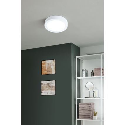 Eglo - LED Stmievateľné kúpeľňové stropné svietidlo LED/16,5W/230V 2700-6500K IP44 ZigBee