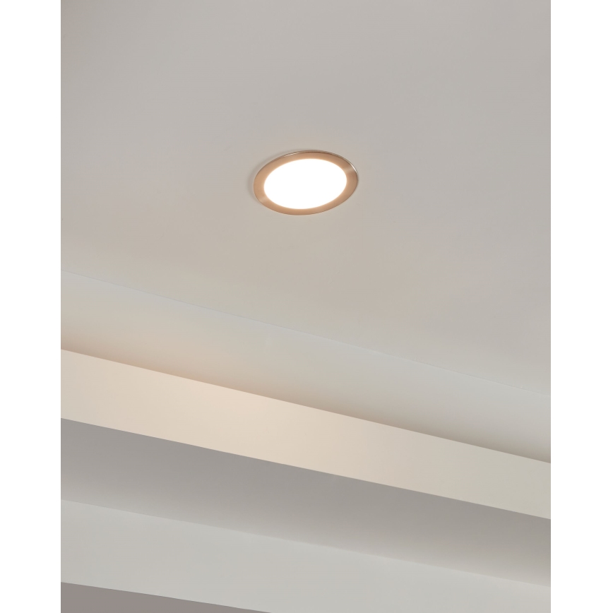 Eglo - LED Stmievateľné kúpeľňové podhľadové svietidlo LED/10,5W/230V IP44 ZigBee