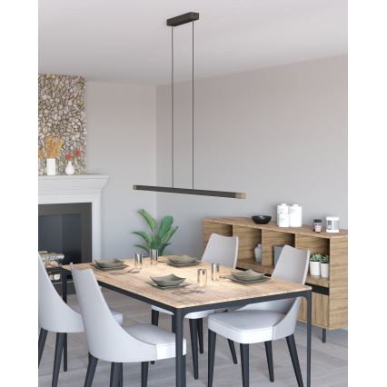 Eglo - LED Stmievateľný luster na lanku LED/22W/230V 3000K