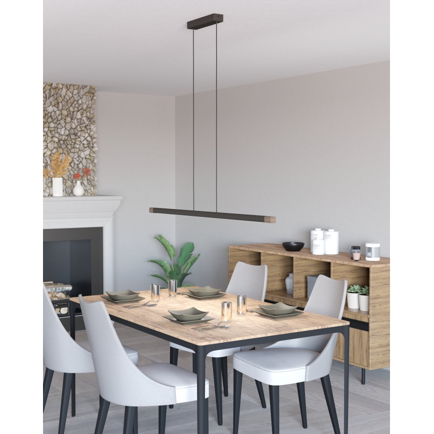 Eglo - LED Stmievateľný luster na lanku LED/22W/230V 3000K