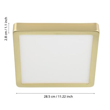 Eglo - LED Stropné svietidlo LED/20,5W/230V