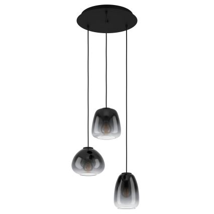 Eglo  - Luster na lanku 3xE27/40W/230V pr. 43 cm