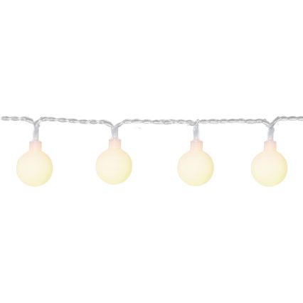 Eglo - LED Vonkajšia dekoračná reťaz 50xLED/0,066W/4,5V IP44