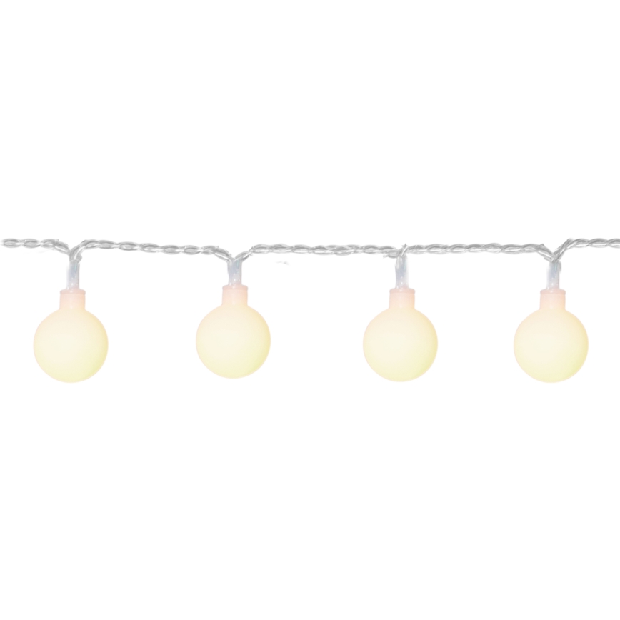 Eglo - LED Vonkajšia dekoračná reťaz 50xLED/0,066W/4,5V IP44
