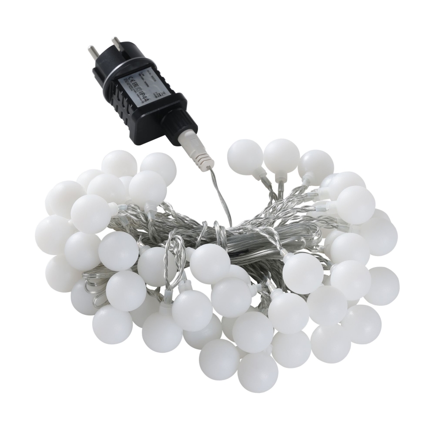 Eglo - LED Vonkajšia dekoračná reťaz 50xLED/0,066W/4,5V IP44