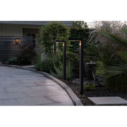 Eglo - LED Vonkajšia solárna lampa so senzorom 18xLED/0,2W/3,7V 2200 mAh IP44