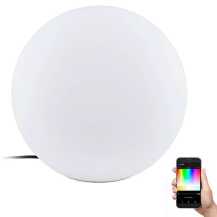 Eglo - LED RGB Stmievateľná vonkajšia lampa 1xE27/9W/230V 2700-6500K IP65 ø500