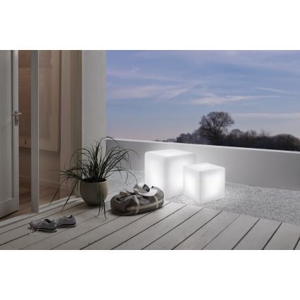 Eglo - Vonkajšia stojacia lampa 1xE27/15W/230V 40x40 cm IP65