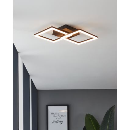 Eglo - LED Stmievateľné stropné svietidlo LED/21,5W/230V