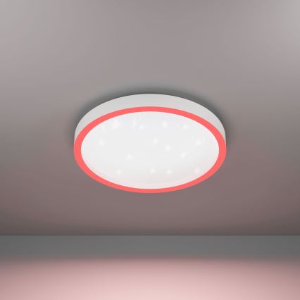 Eglo - LED RGBW Stmievateľné stropné svietidlo LED/17,8W/230V 24700-6500K