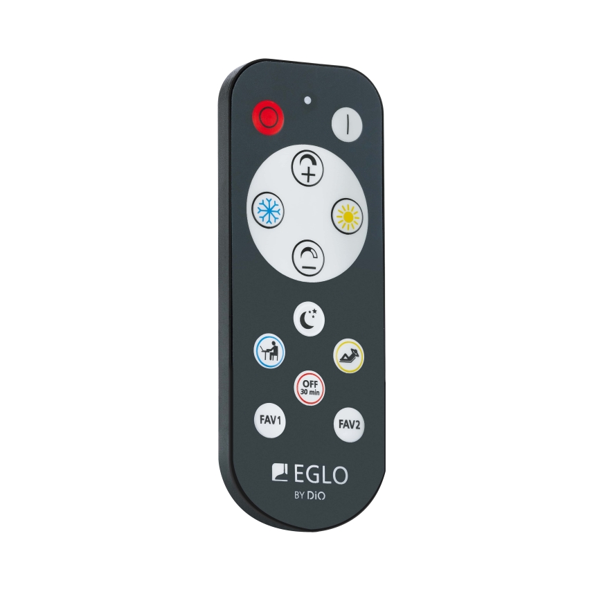 Eglo - LED Stmievateľné stropné svietidlo LED/15W/230V zlatá + diaľkové ovládanie
