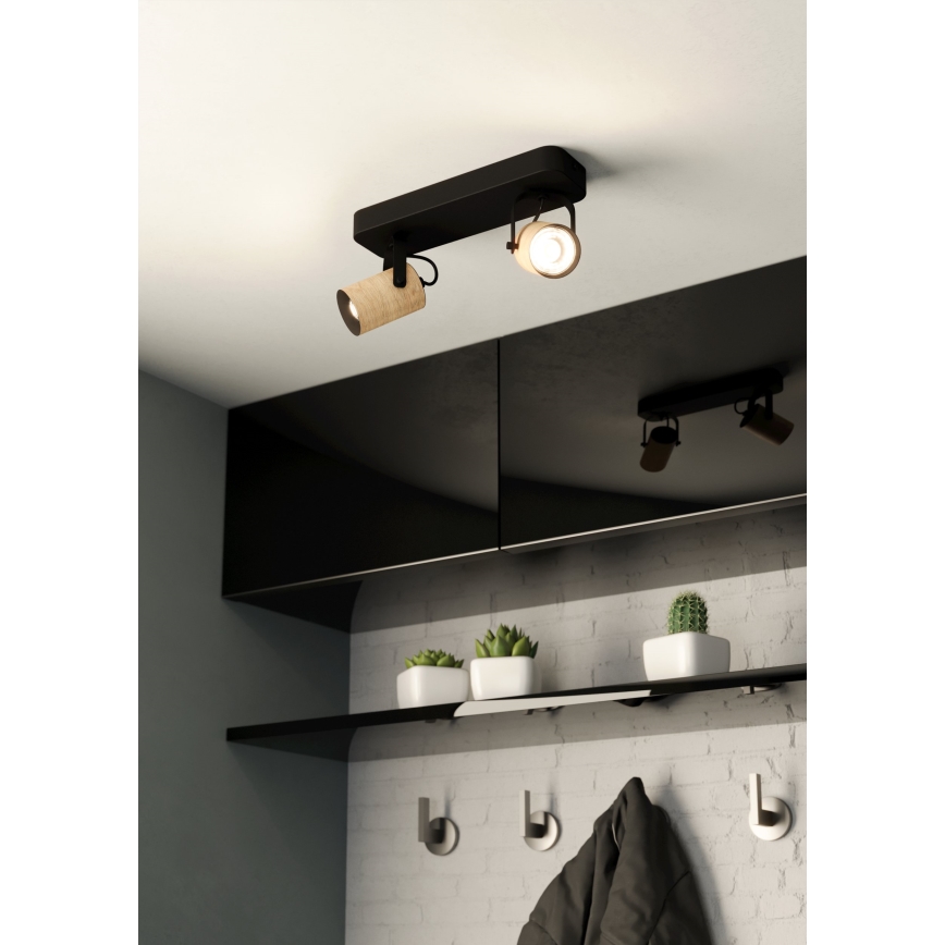 Eglo - LED Bodové svietidlo 2xGU10/3W/230V