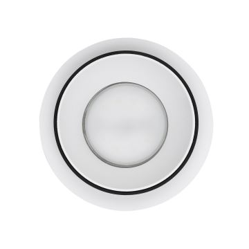 Eglo - Podhľadové svietidlo 1xGU10/35W/230V biela/čierna