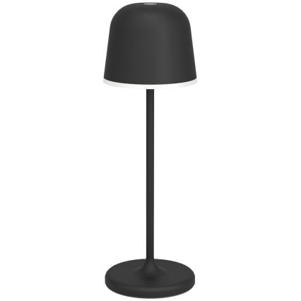 Eglo - LED Stmievateľná vonkajšia nabíjacia lampa LED/2,2W/5V 1800 mAh čierna IP54